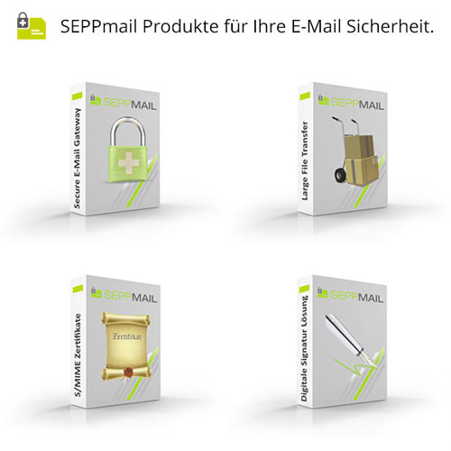 SEPPmail Produkte E-Mail Verschluesselung K3 Innovationen-GmbH