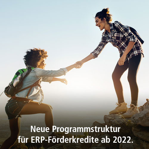 Neue Programmstruktur für ERP-Förderkredite ab 2022